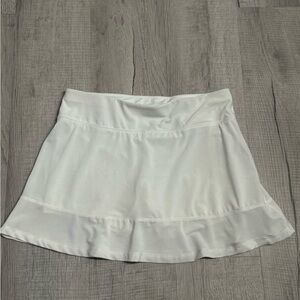 Calvin Klein Cream Mini Skirt